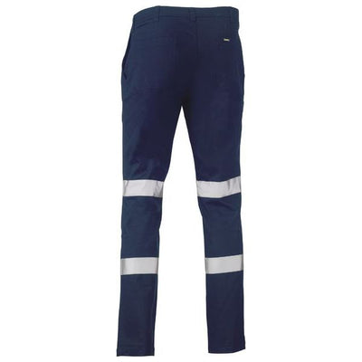 Bisley Taped Bio-motion Stretch Cotton Drill Pants - BP6008T