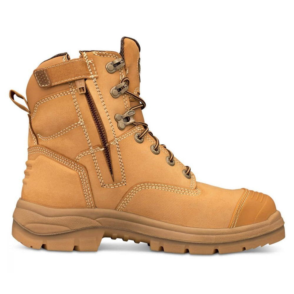 Olivers ATS55 150mm Wheat Zip Sided Safety Boots - 55-332Z