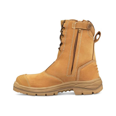 Oliver 200MM HI-LEG WHEAT ZIP SIDED BOOT- 55-385