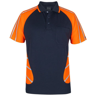 JB's Street Spider Polo with Reflective Stripes - 6HSSR