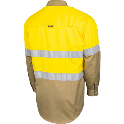 Tru Workwear Lightweight Vented Hi Vis Drill Shirt - CS2000T3