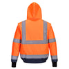 Port West Hi-Vis Essential 2-in-1 Bomber Jacket with tape