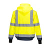 Port West Hi-Vis Essential 2-in-1 Bomber Jacket with tape