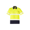 Syzmik Unisex Hi Vis Segmented Tape Short Sleeve Polo - ZH535