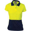 DNC Ladies Hi Vis Two Tone Polo - 3897