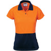 DNC Ladies Hi Vis Two Tone Polo - 3897