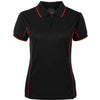 JB's PODIUM LADIES S/S PIPING POLO - 7LPI