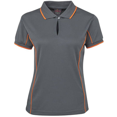 JB's PODIUM LADIES S/S PIPING POLO - 7LPI