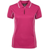 JB's PODIUM LADIES S/S PIPING POLO - 7LPI