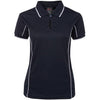 JB's PODIUM LADIES S/S PIPING POLO - 7LPI