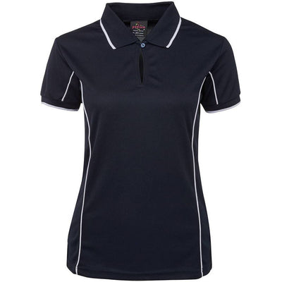 JB's PODIUM LADIES S/S PIPING POLO - 7LPI