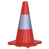 Pro Choice Orange Traffic Cone with Reflective Strip - 450mm - TC450R