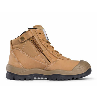 Mongrel Zipsider Boot W/Scuff Cap - 461